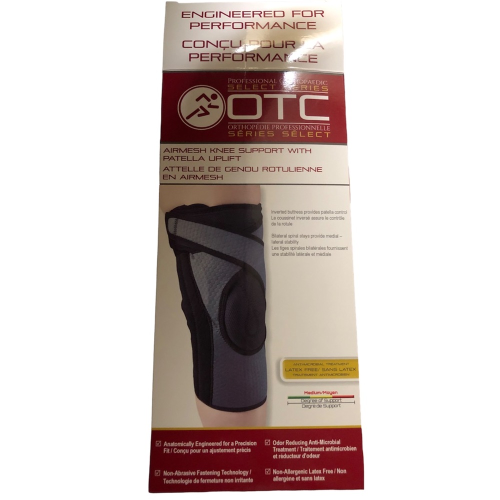 Professional Orthopaedic Airmesh Knee Support With Patella Uplift